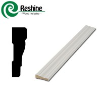 White Primed Wood Door Jamb Trim Moulding