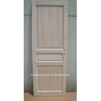 Interior Wooden Room Door Without Paint